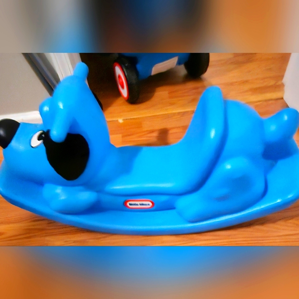 Little Tikes Blue Rocking Dog